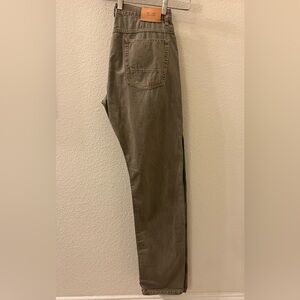 Billy Reid Garment Dyed Slim Jeans - Green - Made in the USA - 32